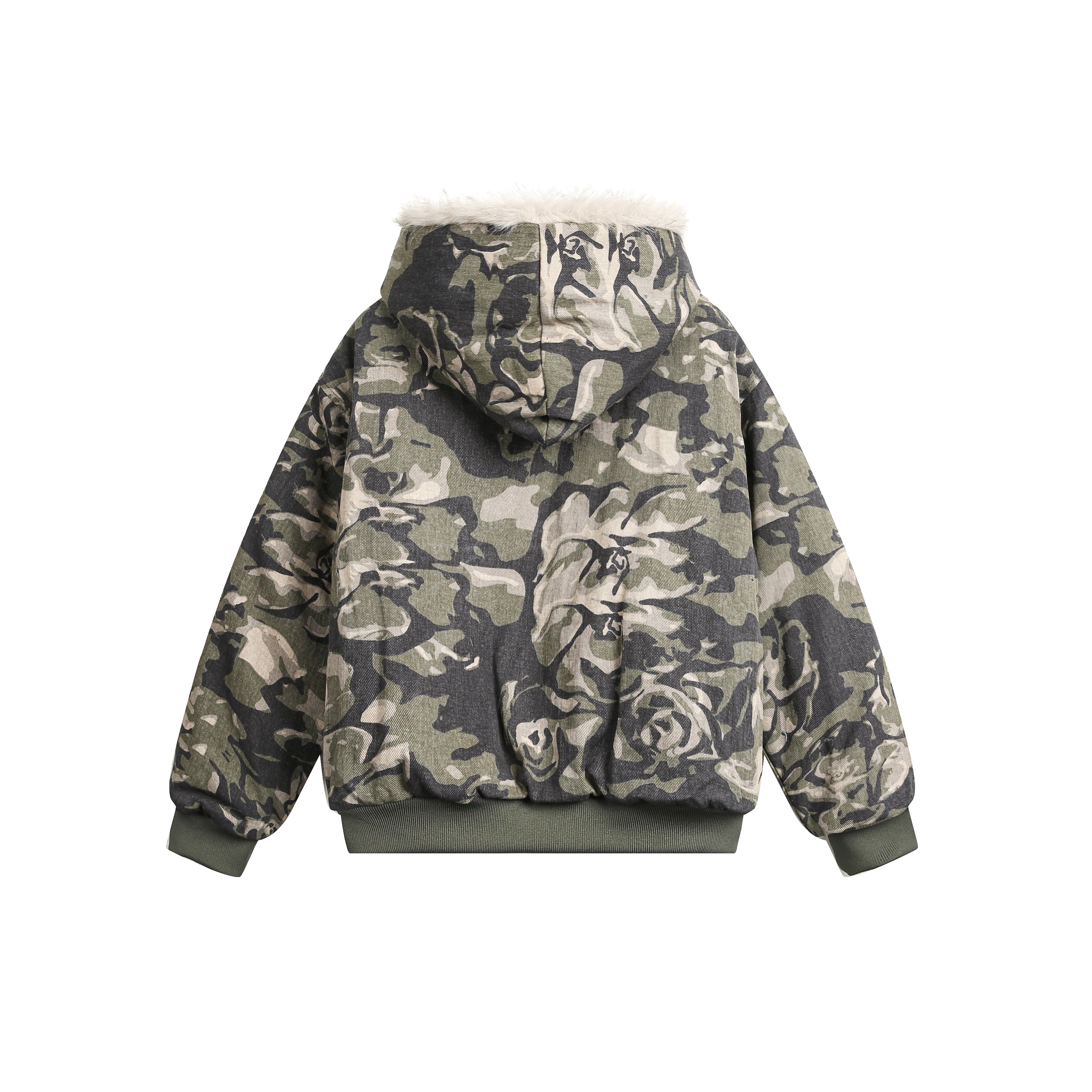 Urban Camo | Cozy Fleece-Lined Jacket - Santo