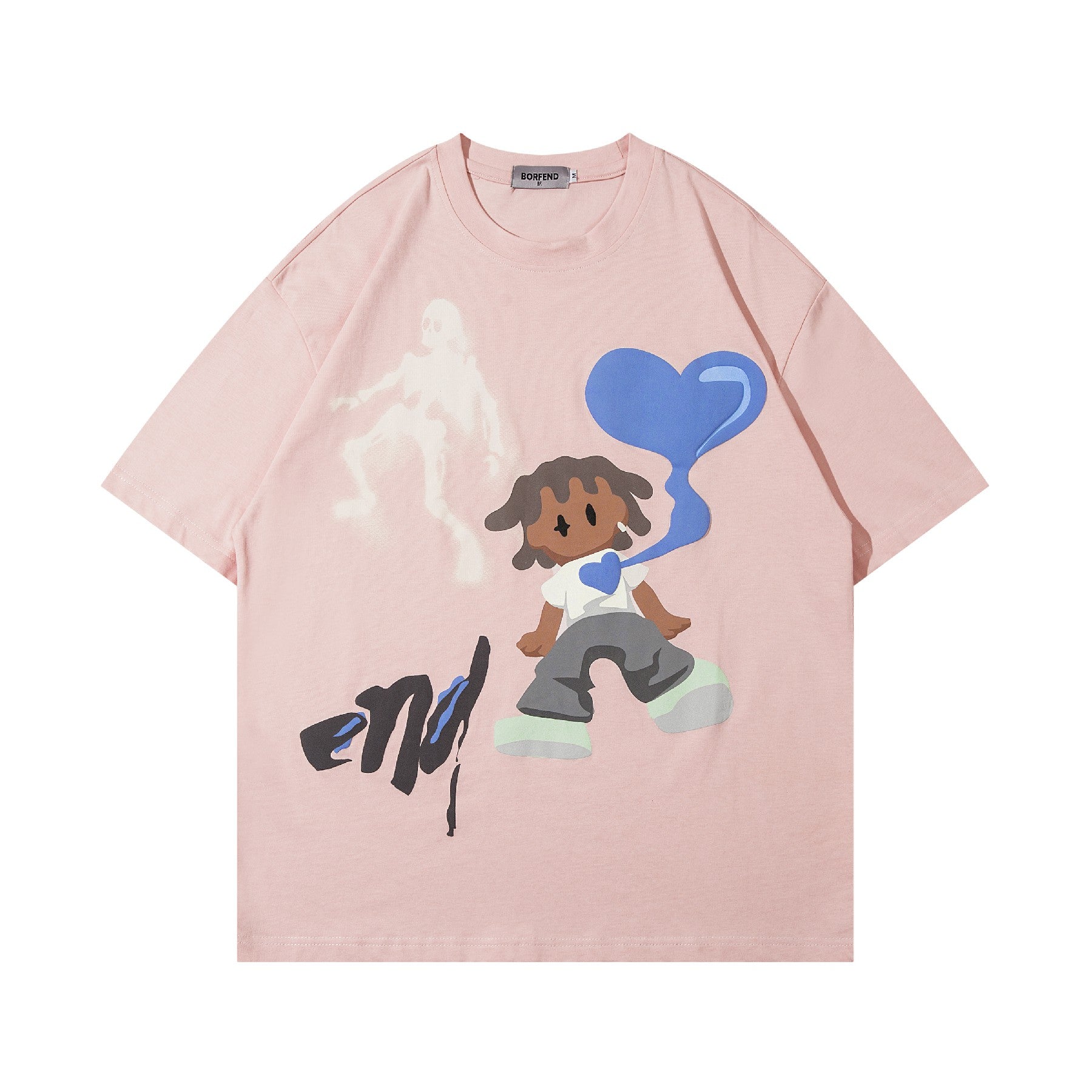 'Manga Art' T Shirt - Santo