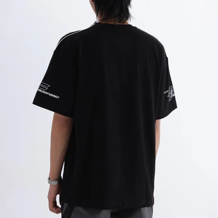 Maglietta da corsa Varsity Drive | Oversized Varsity Racing
