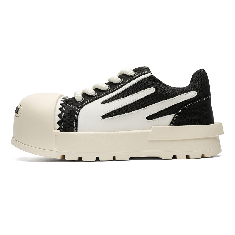 Star Cap | Chunky Canvas Sneakers - Santo