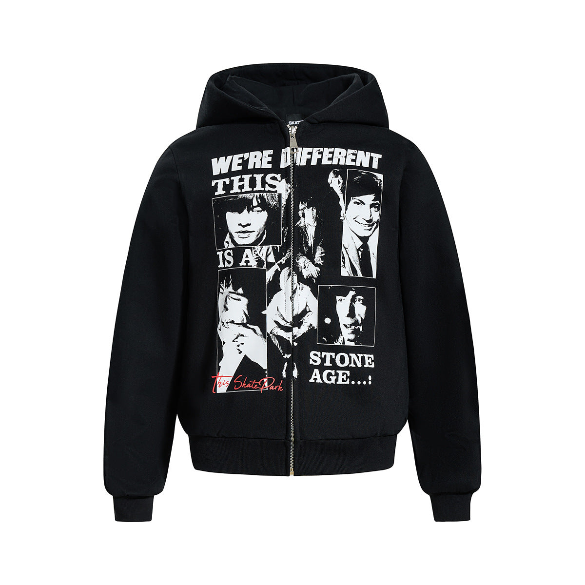 Retro Character Pullover | European American Streetwear Hoodie - Santo