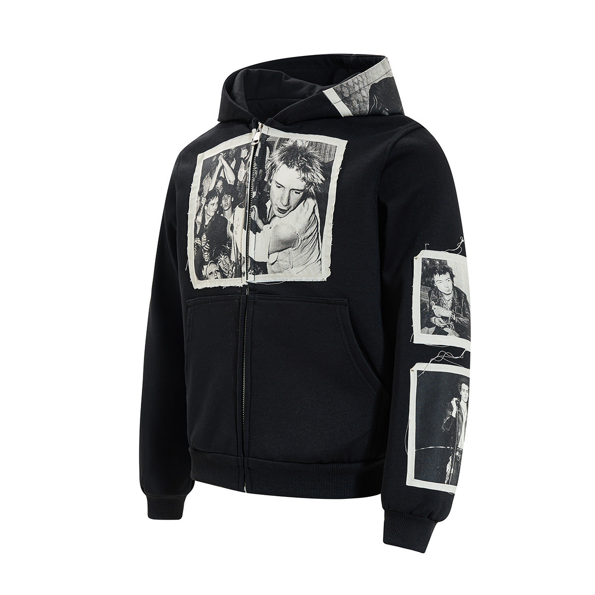 Vintage Streetwear | Thick Pullover Hoodie - Santo