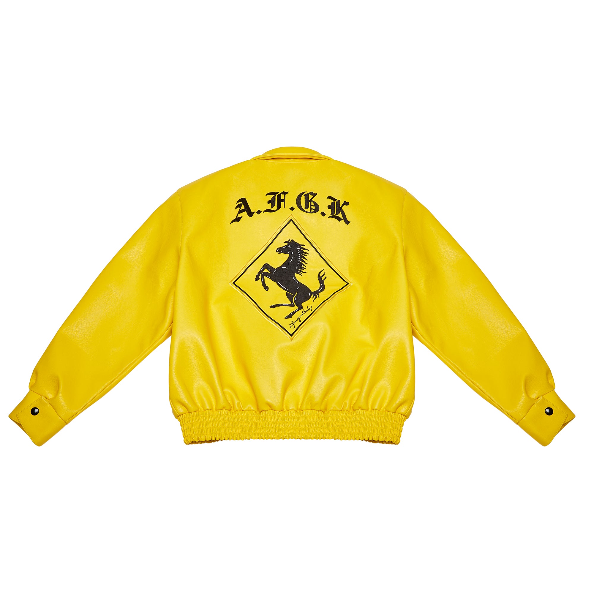 Prestige League | Retro Collegiate Jacket - Santo