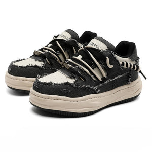 Blaze | Retro Skateboard Sneakers - Santo