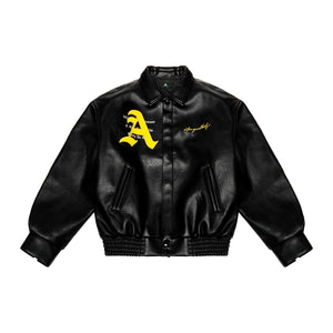 Prestige League | Retro Collegiate Jacket - Santo