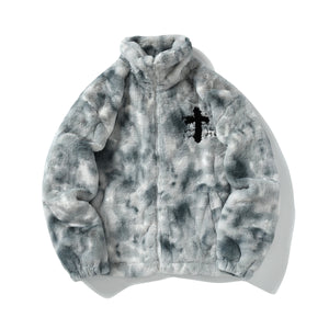 Eclipse Frost | Soft Streetwear Zip-Up - Santo