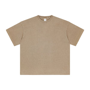 Washed Edge Distressed | Basic T-Shirt - Santo