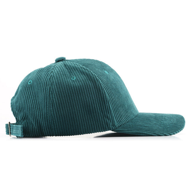 "Solid Corduroy" Baseball Cap - Santo