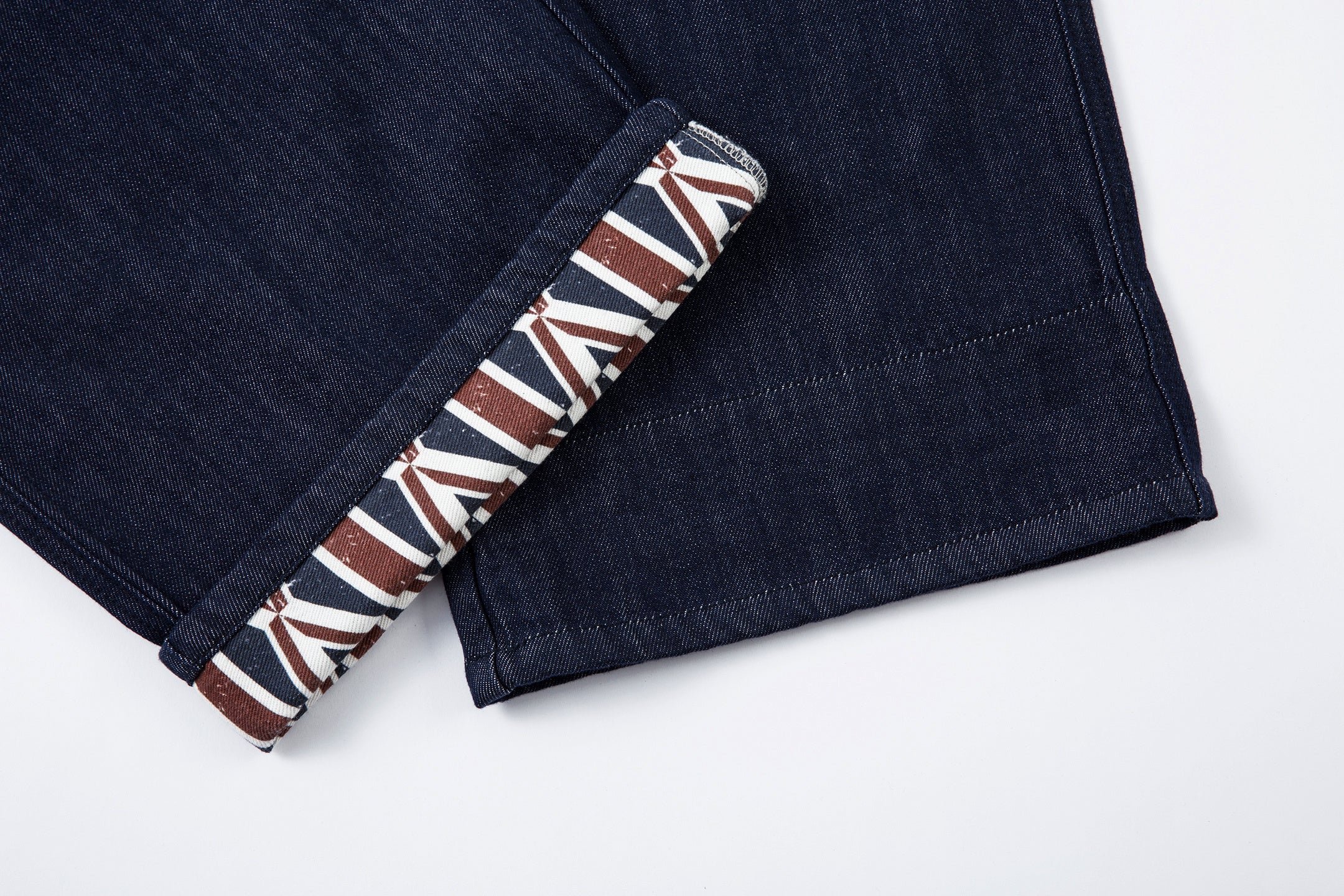 Retro Spliced Streetwear Denim | Y2K Wide Leg Baggy Jeans - Santo