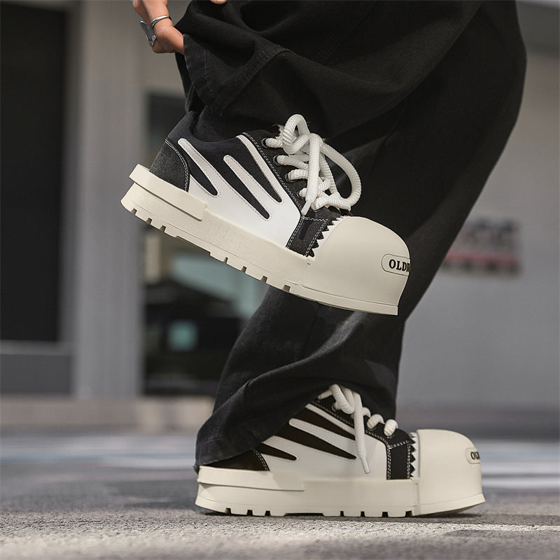 Star Cap | Chunky Canvas Sneakers