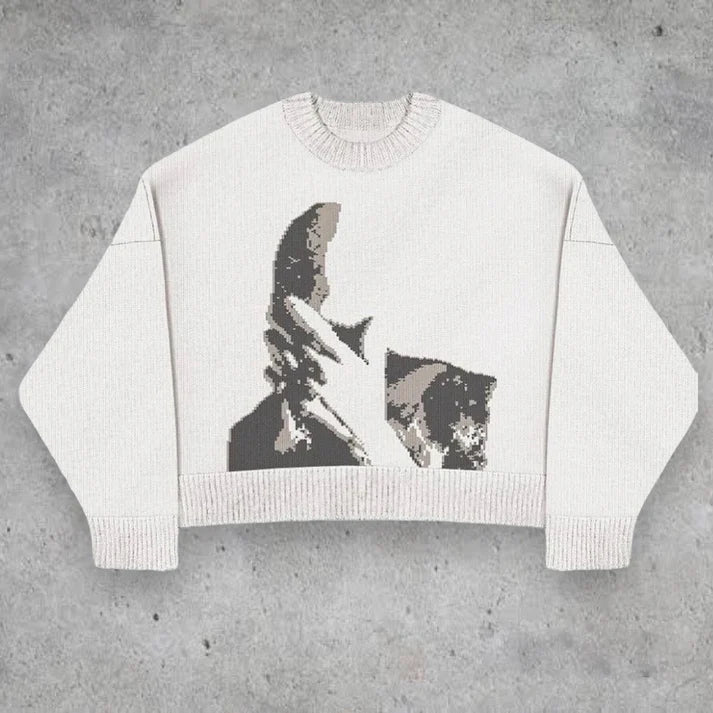 Minimalist Vision | High Street Knit Jumper - Santo
