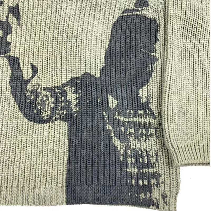 Grit & Glory | Statement Knit Sweater - Santo