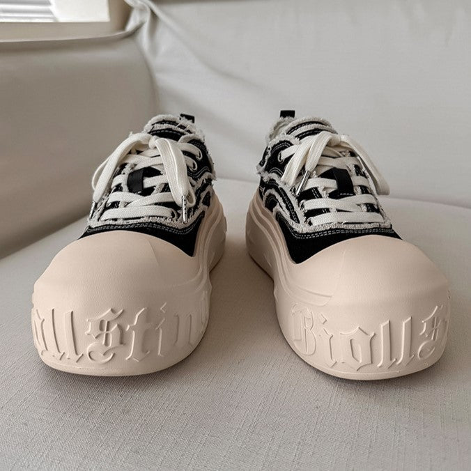 Rise | Canvas Casual Sneakers - Santo