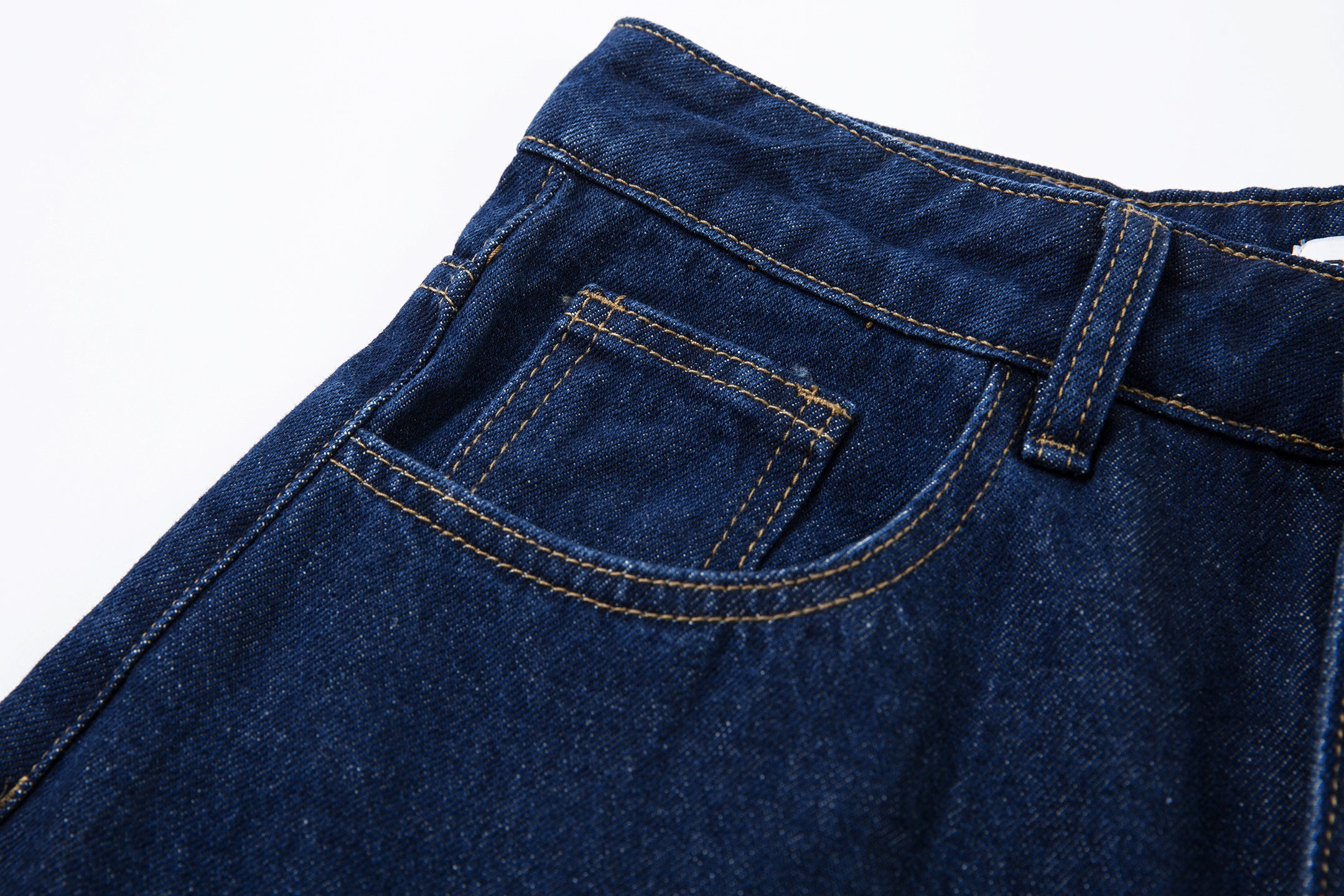 Retro High Street Style Trousers | Wide Leg Baggy Print Jeans - Santo