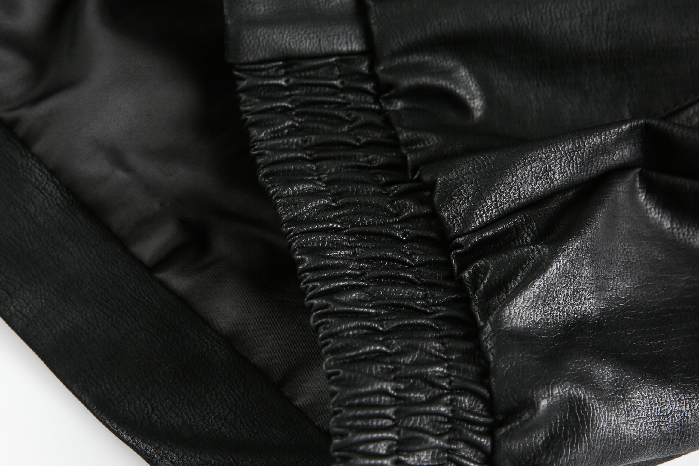 Retro Motorcycle Streetwear Coat | Embroidered Leather Jacket - Santo