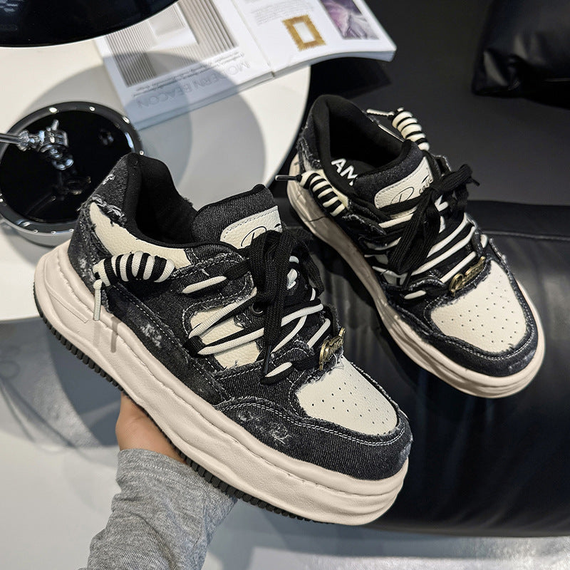 Blaze | Retro Skateboard Sneakers - Santo