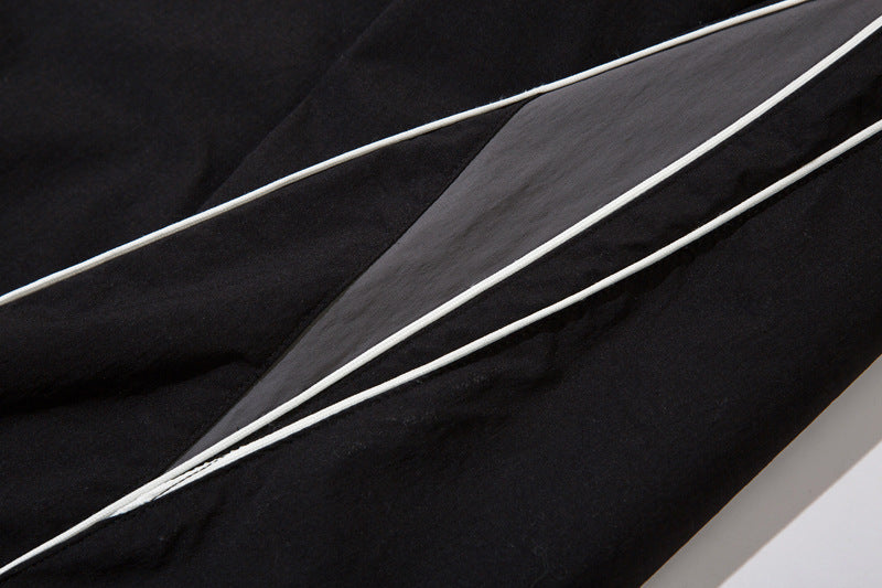 Urban Bloc | Color-Blocked Cargo Sweatpants - Santo