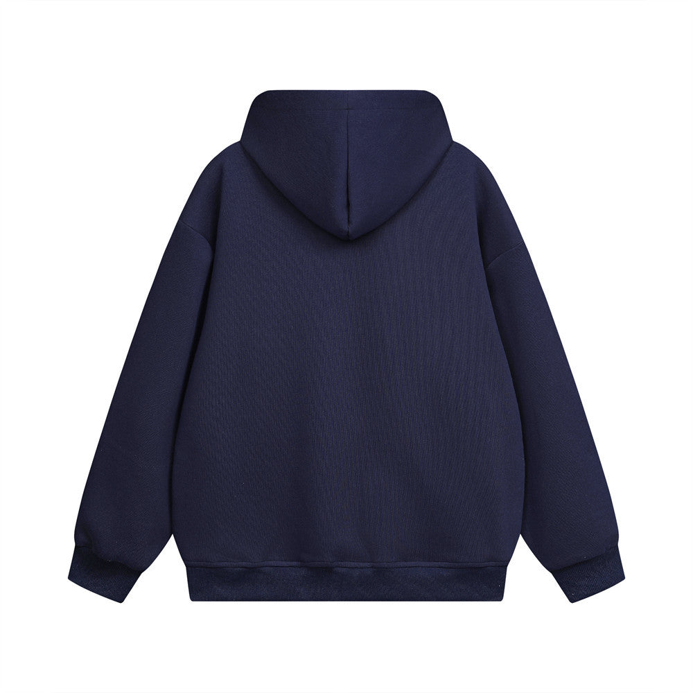Paws & Threads | Oversized Embroidery Hoodie - Santo