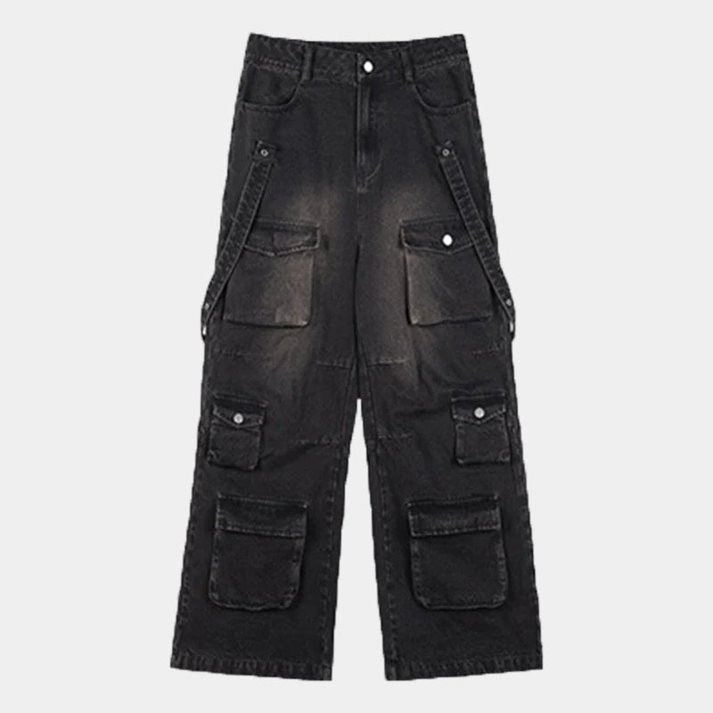 'Multi pockets' Jeans - Santo