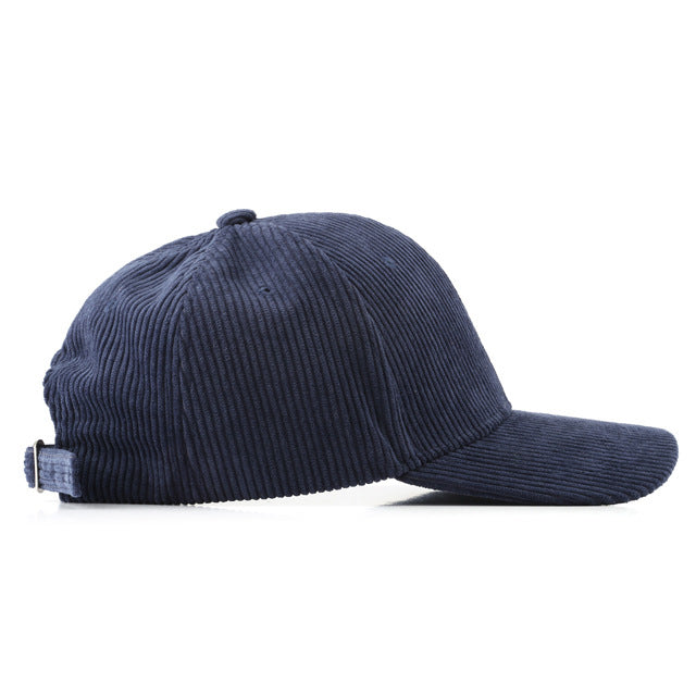 "Solid Corduroy" Baseball Cap - Santo