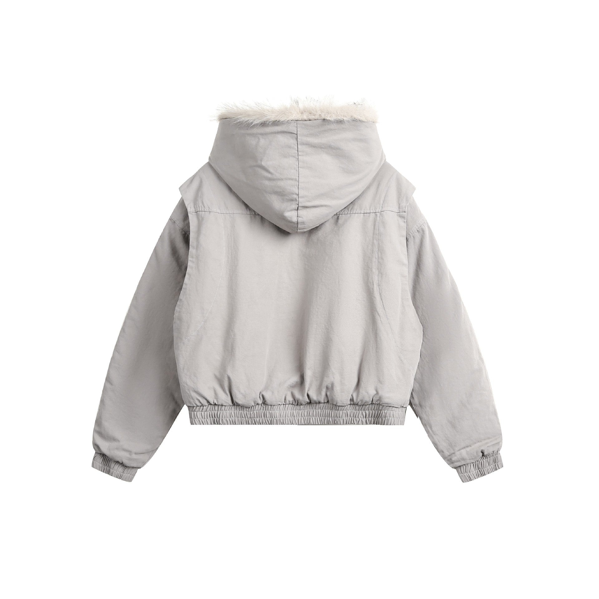 Arctic Luxe | Fur-Lined Hoodie Jacket