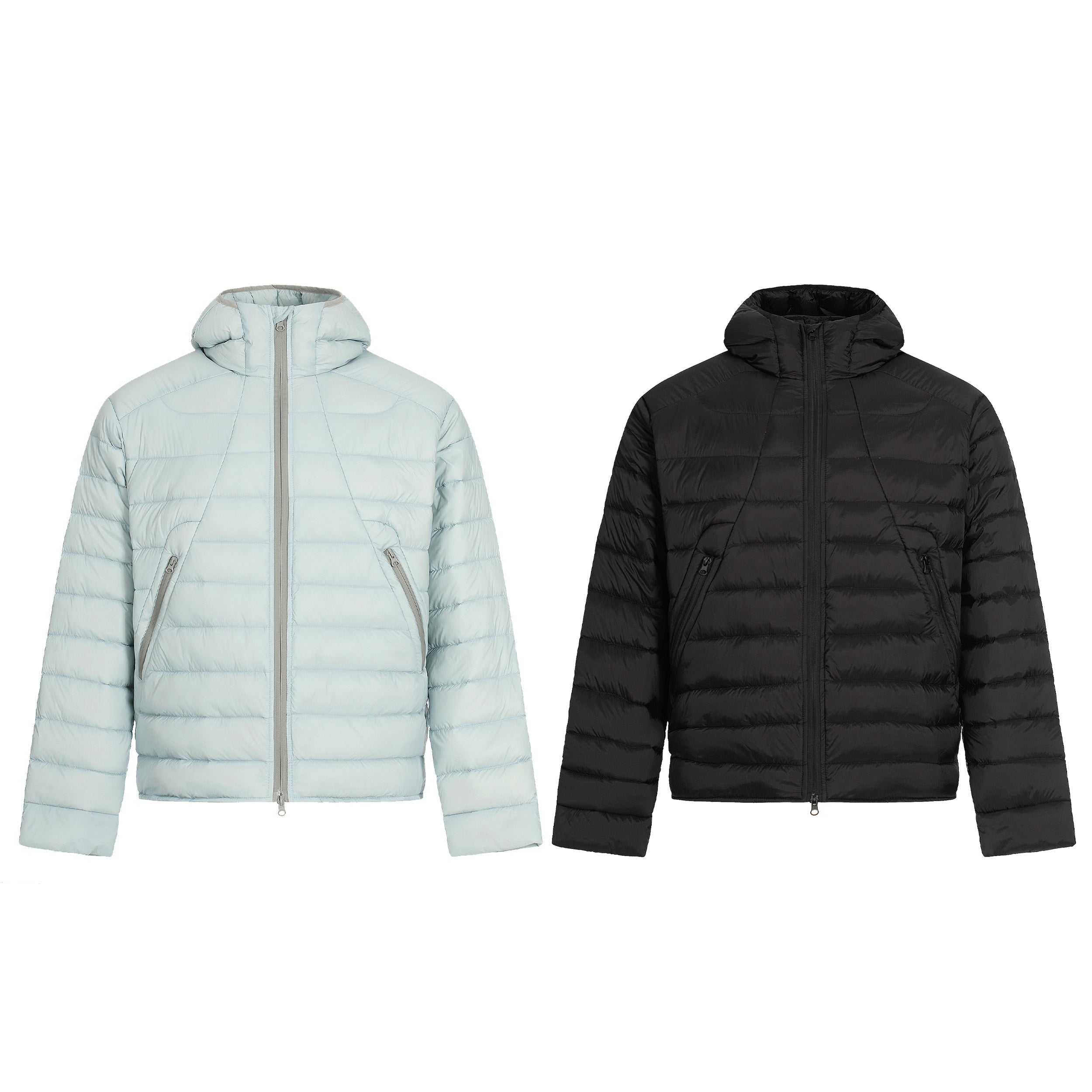 Homme | Retro-Rennsport-Pufferjacke