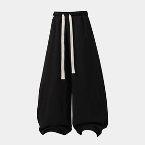 Waffle Drawstring Wide | Jogger Pants - Santo