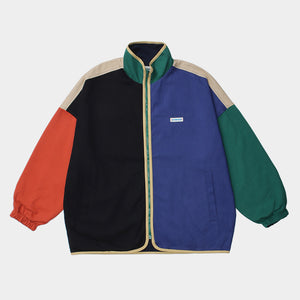 Block Fusion | Retro Bomber Jacket - Santo