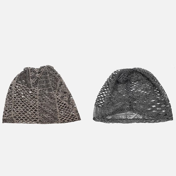 Retro Mesh Hollow | Breathable Pile Hat