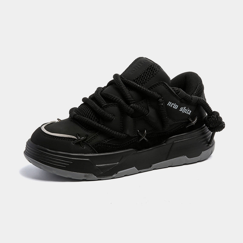 Urban Lace | Chunky Casual Sneakers - Santo