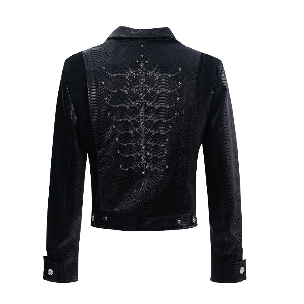 Dragon Patch | Leather Jacket - Santo