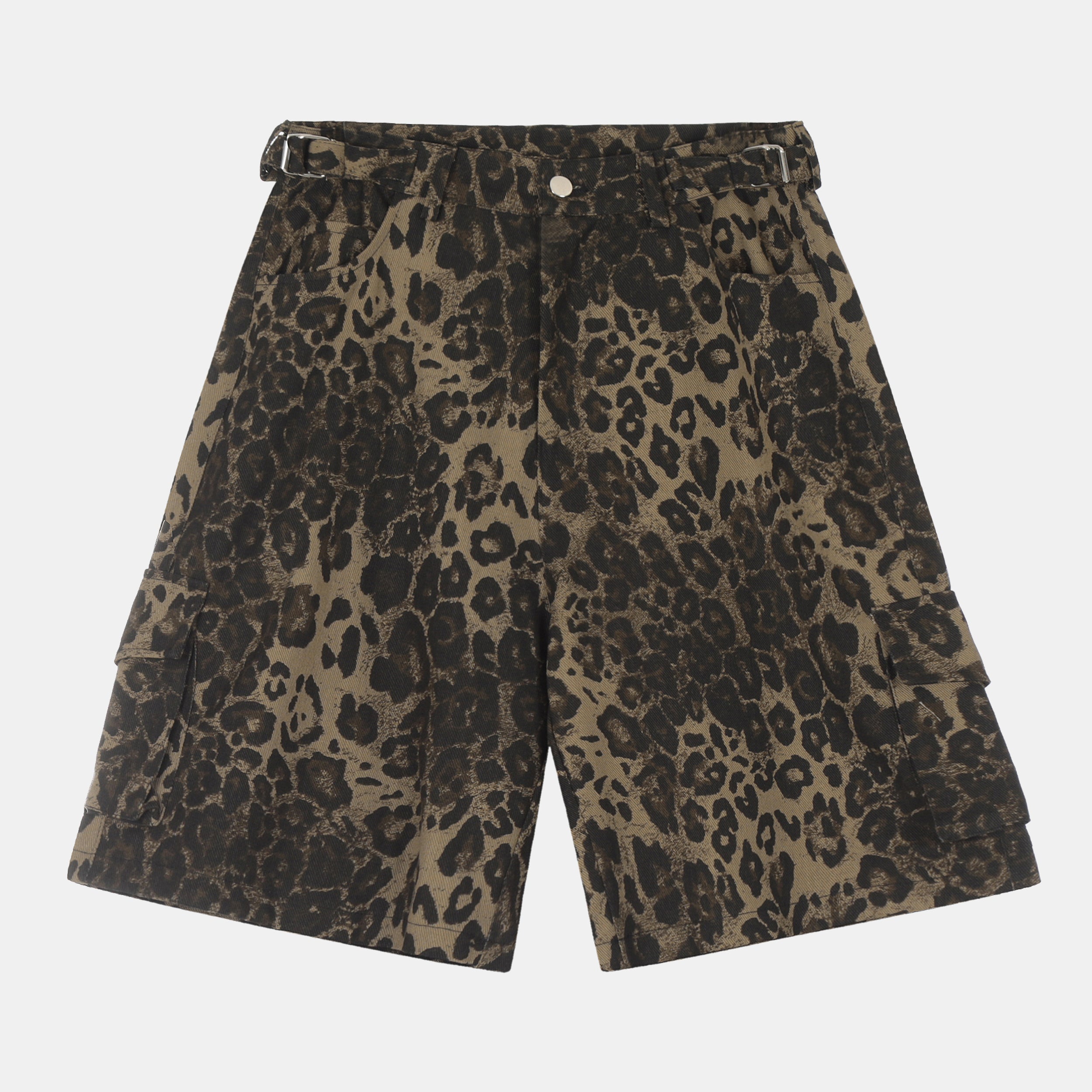 "Ribbon Leopard Print" Shorts - Santo 