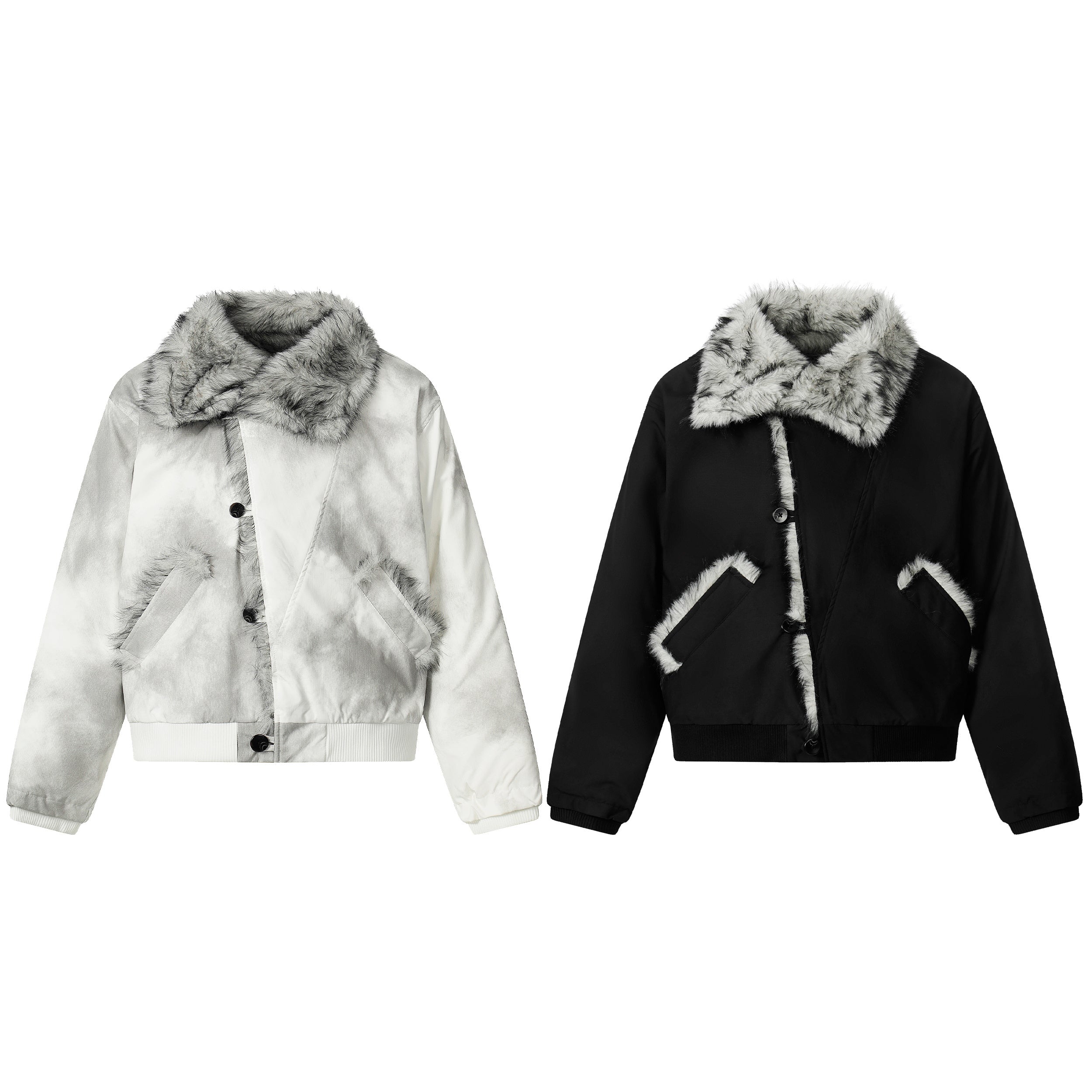Sherpa | Stehkragen Sherpa Jacke