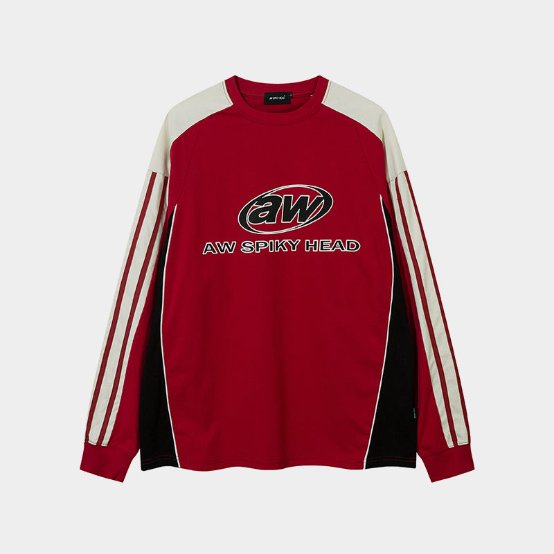 Retro Varsity | Oversized Varsity Sweatshirt - Santo