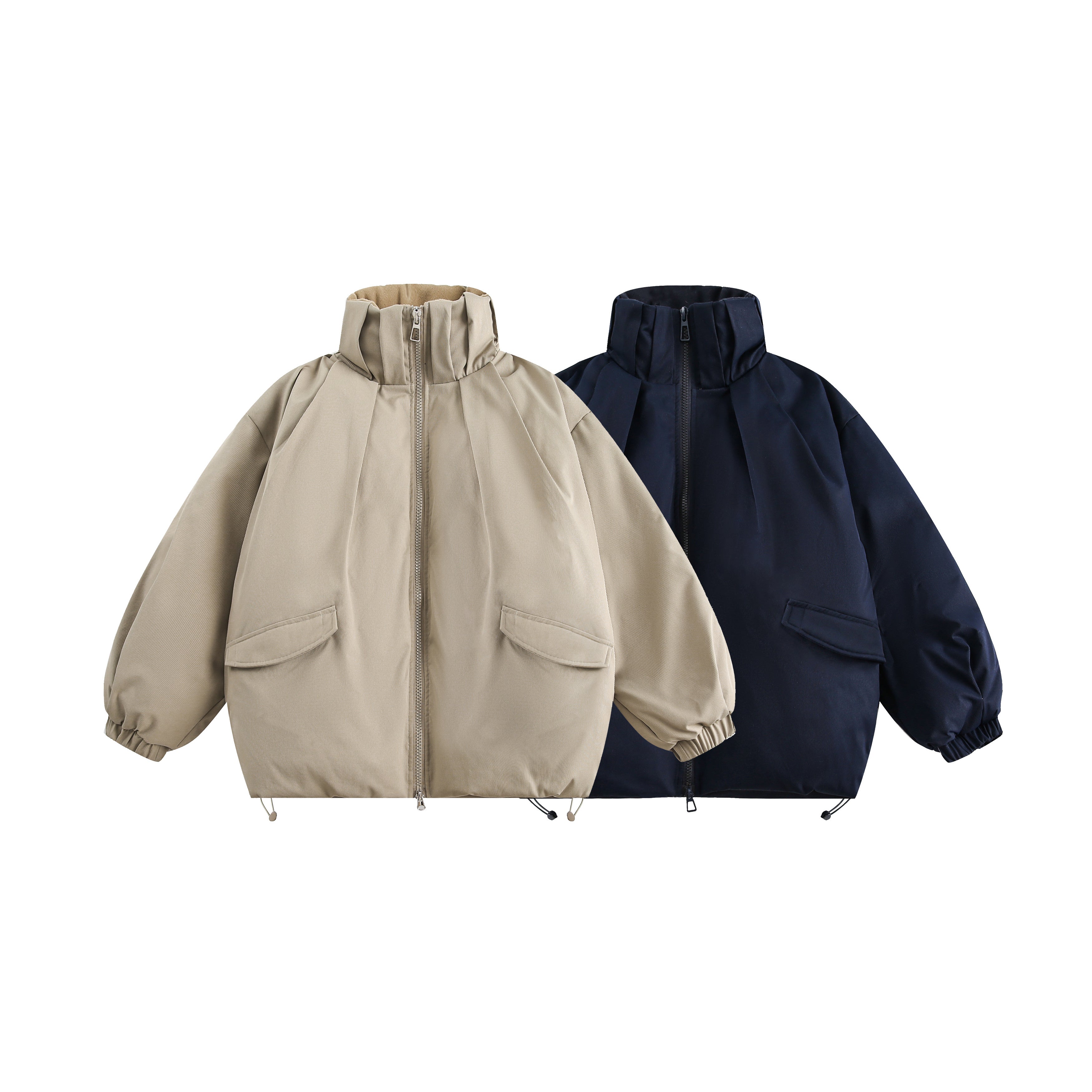 Minimalist Windproof | Stand Collar Jacket