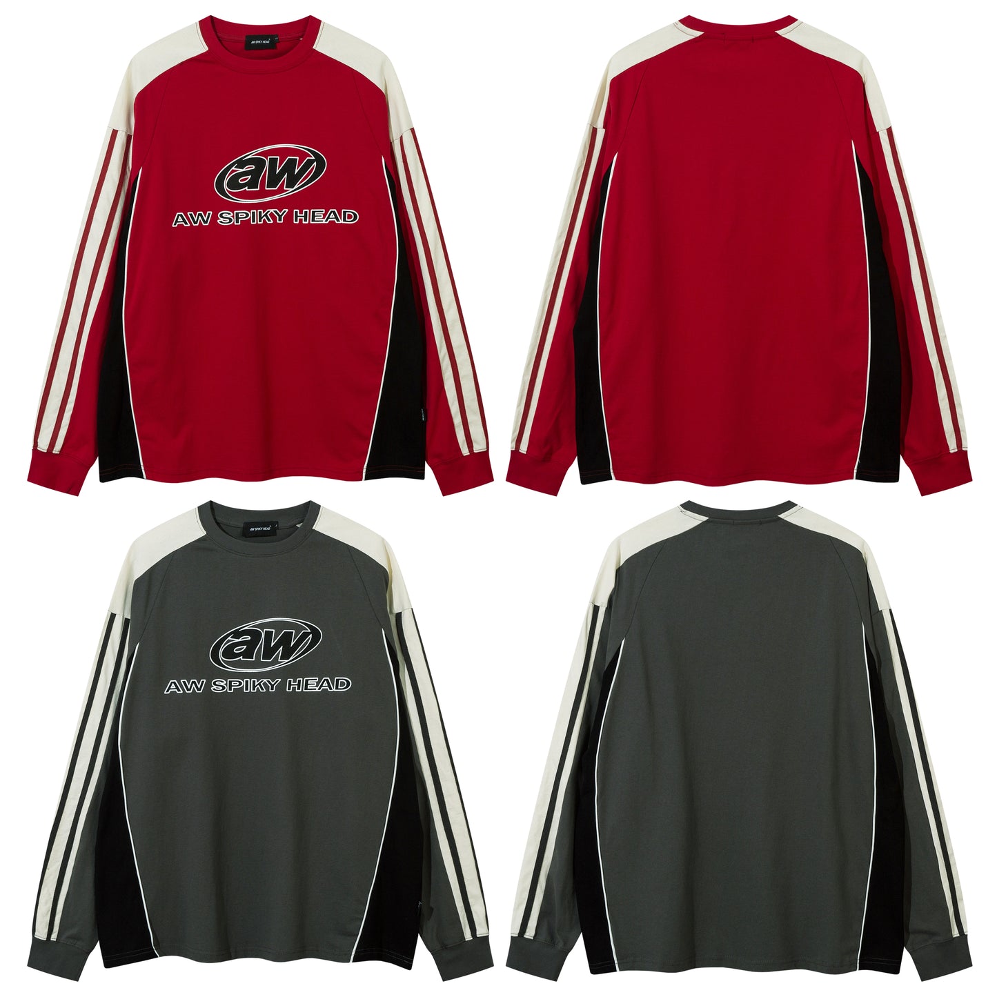 Retro Varsity | Oversized Varsity Sweatshirt - Santo