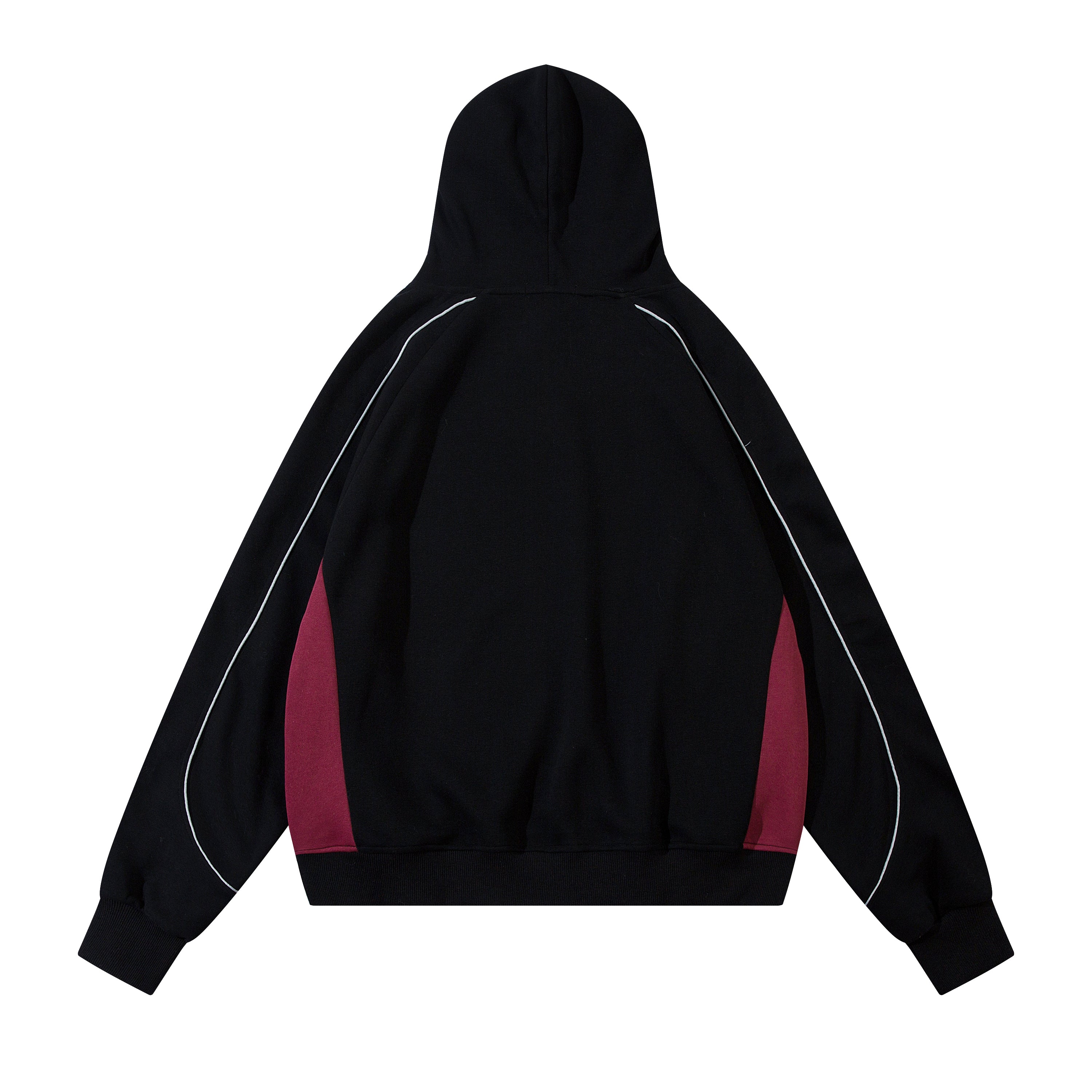 Racing Stripes | Athletic Graphic Hoodie - Santo