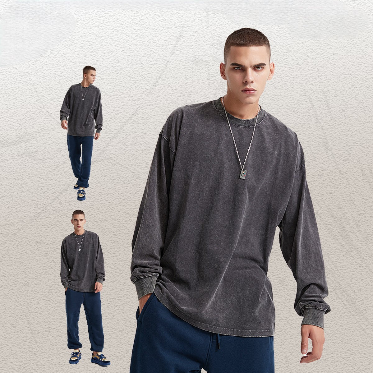 Vintage | Relaxed Fit Crewneck Shirt