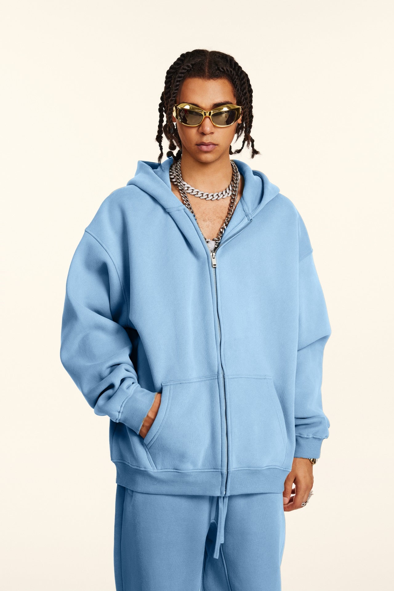 Vintage | Classic Full-Zip Sweatshirt