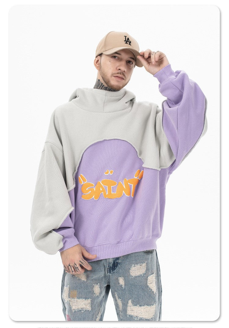 Cyber Saint | Layered Streetwear Hoodie