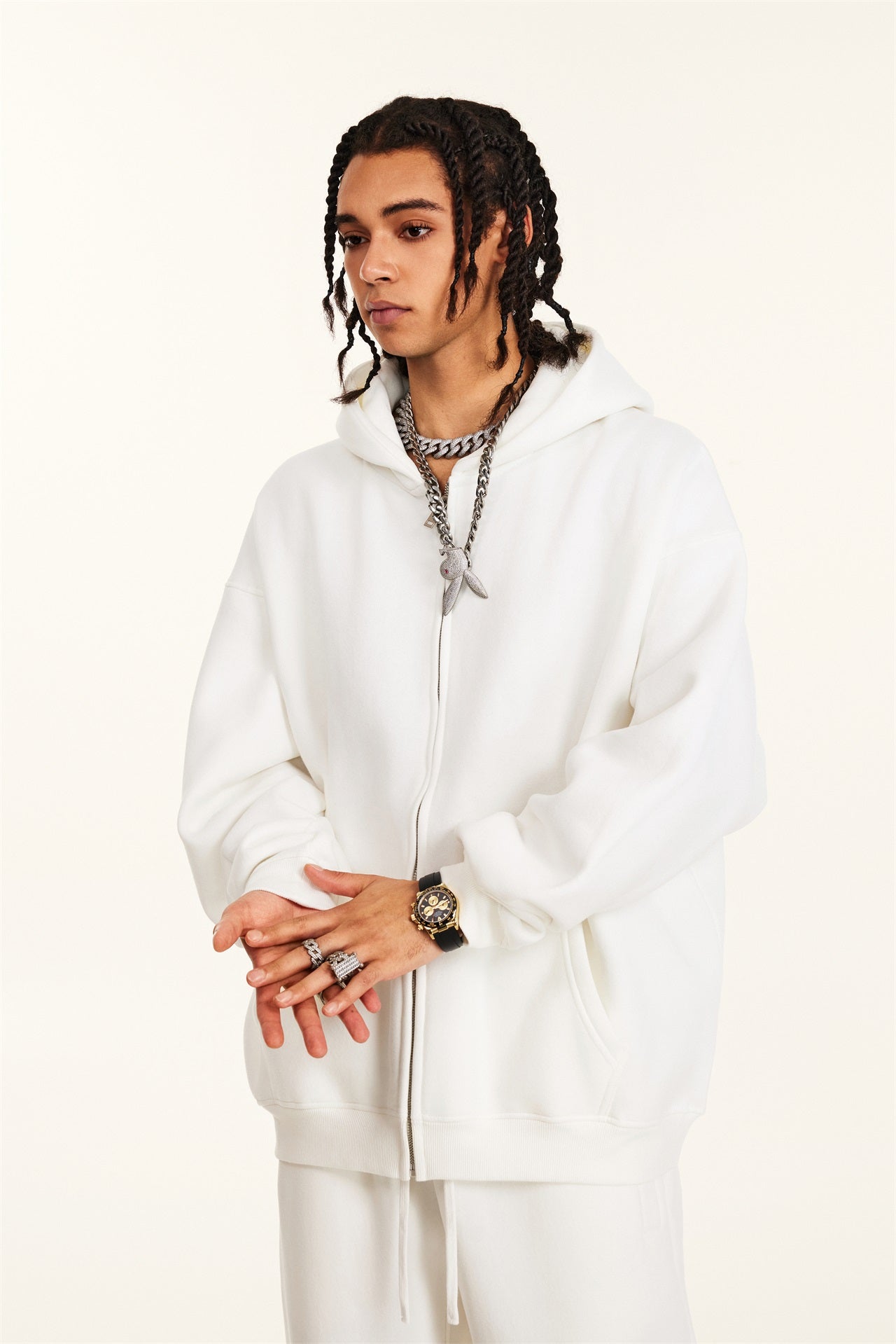 Vintage | Classic Full-Zip Sweatshirt