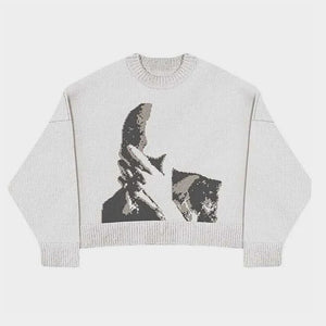 Minimalist Vision | High Street Knit Jumper - Santo