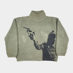 Grit & Glory | Statement Knit Sweater - Santo