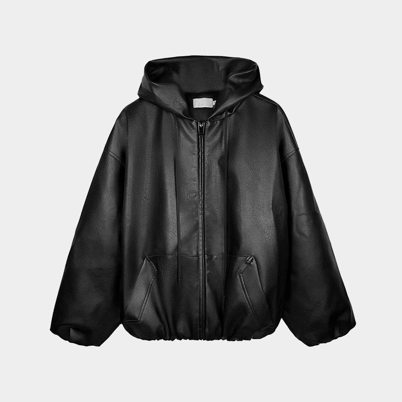Phantom Drift | Streetwear Zip-Up Jacket - Santo