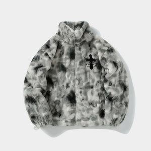 Eclipse Frost | Soft Streetwear Zip-Up - Santo