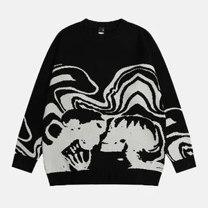 'Skulls' Jumper - Santo