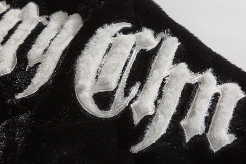 ' Embroidery Letter ' Jacket - Santo