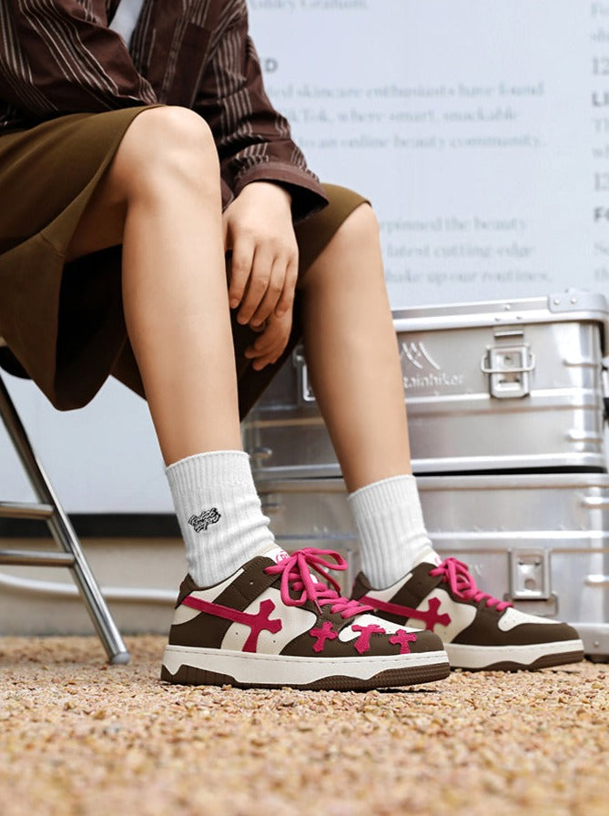'Cross' Shoes - Santo