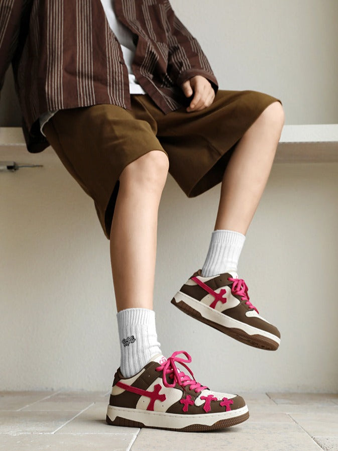 'Cross' Shoes - Santo