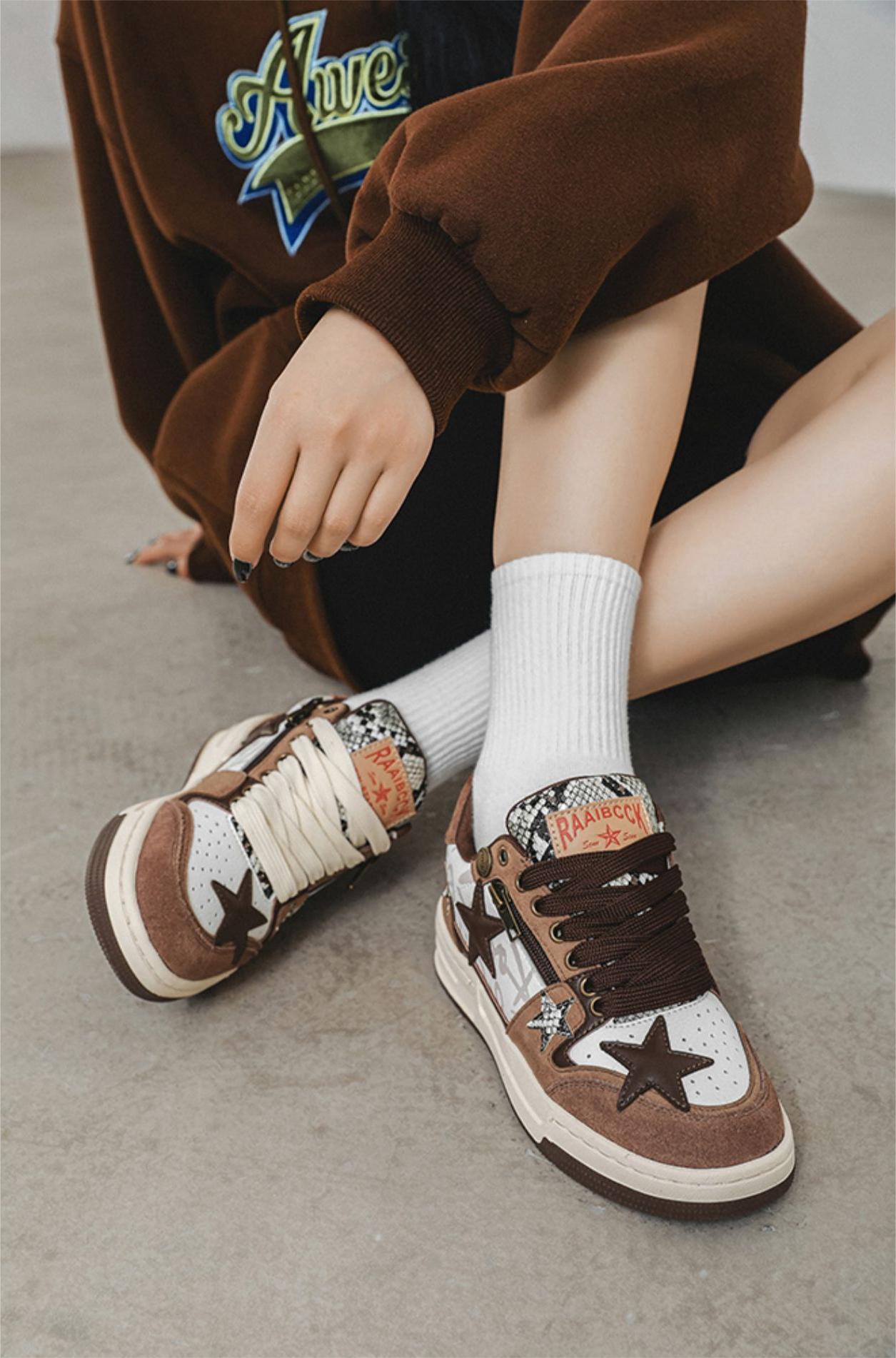 'Zipper' Shoes - Santo